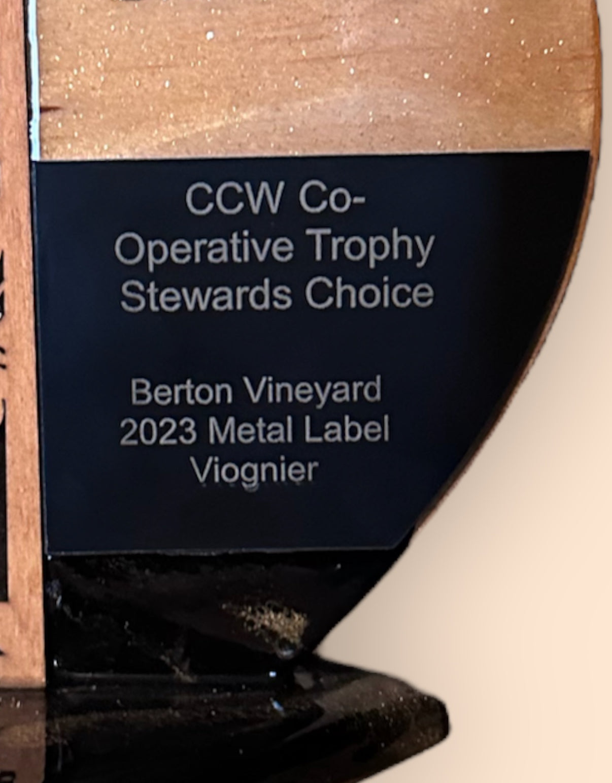 Black Engraved Plaque