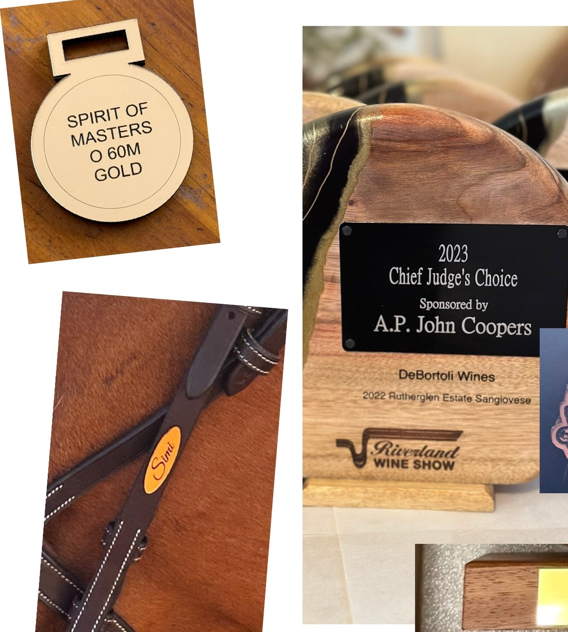 Gold Engraved Plaque