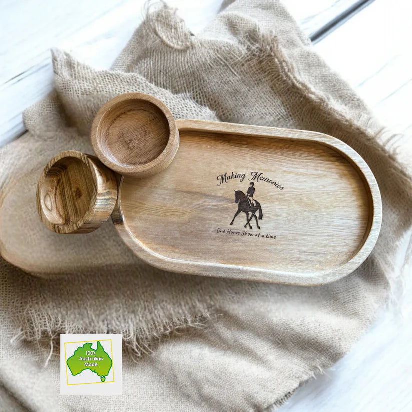 Dressage Making Memories Tray & Bowl Set