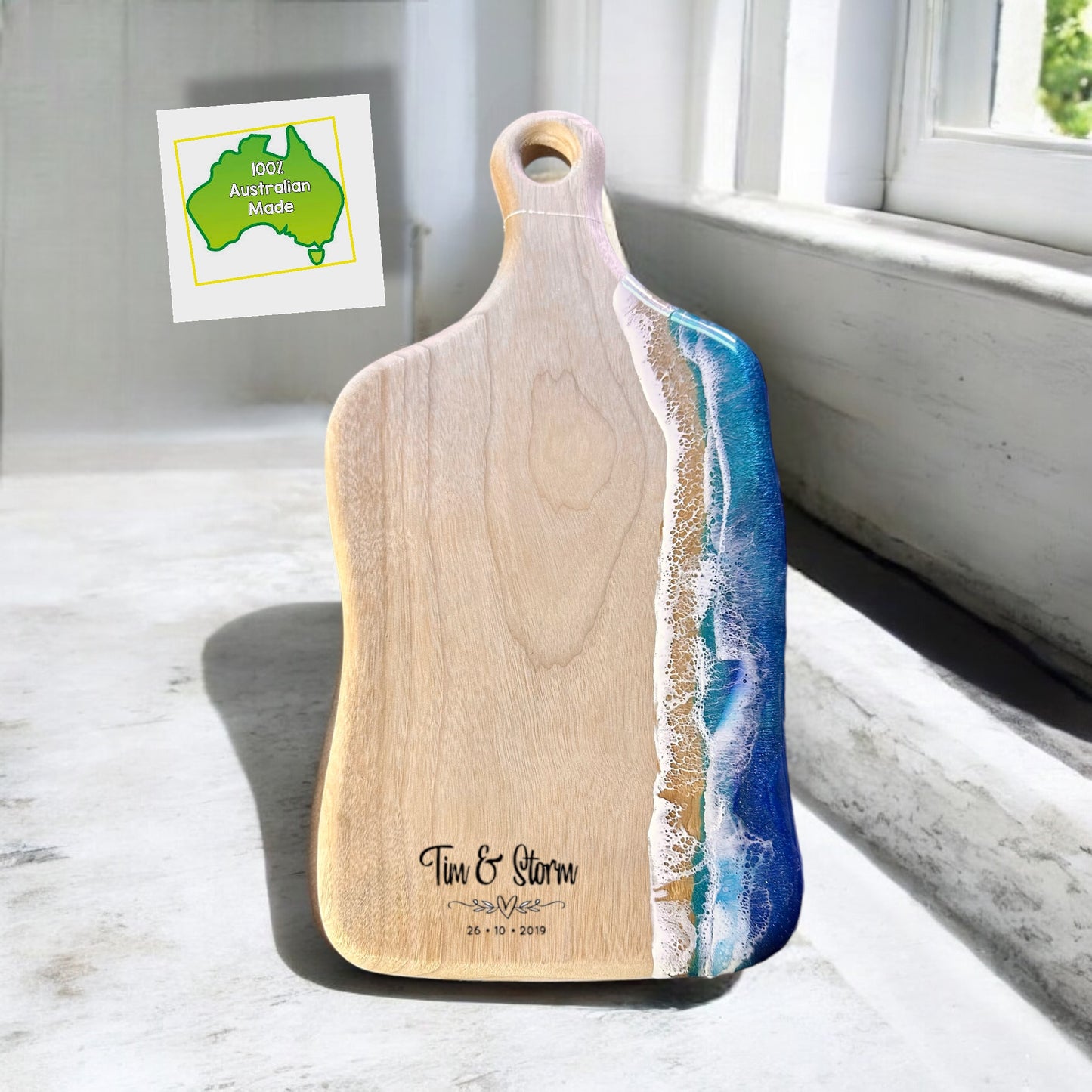 Blue Ocean Resin Personalised Medium Paddle Board