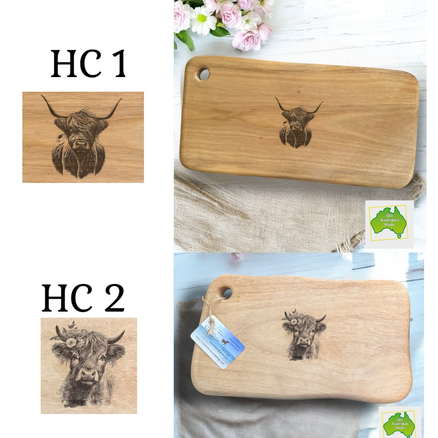 Personalised/ Engraved Camphor Laurel Medium Long Platter