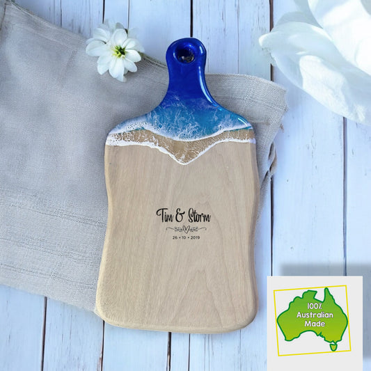 Blue Ocean Resin Personalised Medium Board